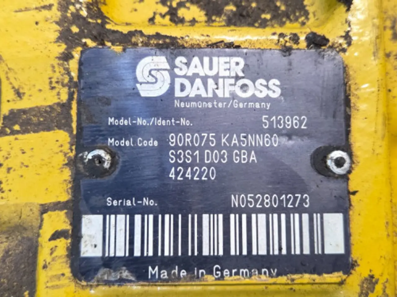 Billede 8 - Terragator 3104 Hydraulikpumpe AG123695