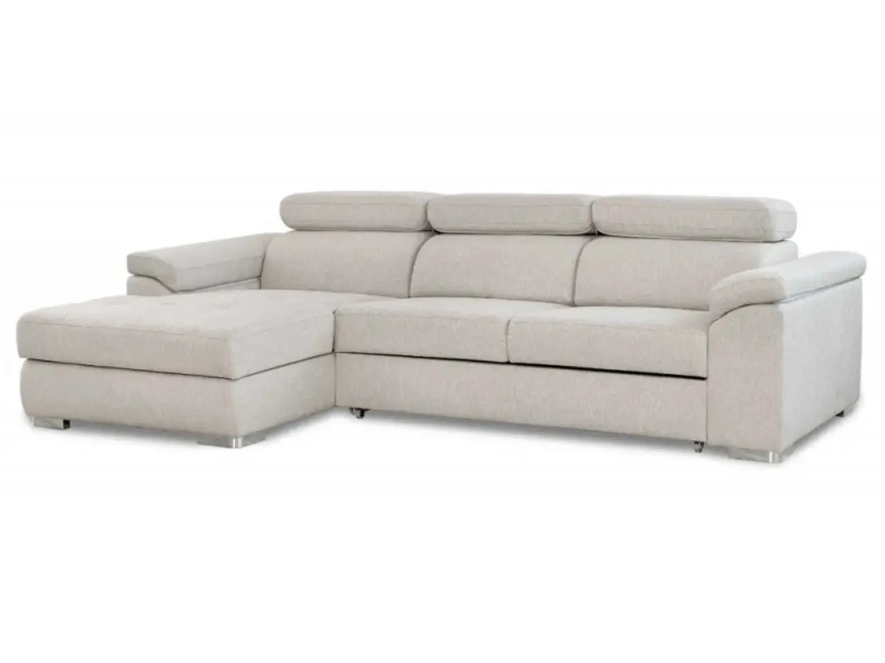 Billede 3 - Stitch Sovesofa Venstrevendt Med Indbygget Sengeudtræk - Stof