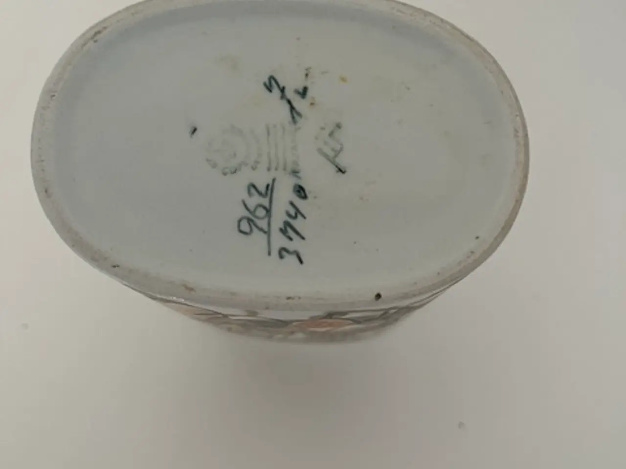 Billede 3 - Royal Copenhagen Siena vase – Ellen Malmer 1.sort.