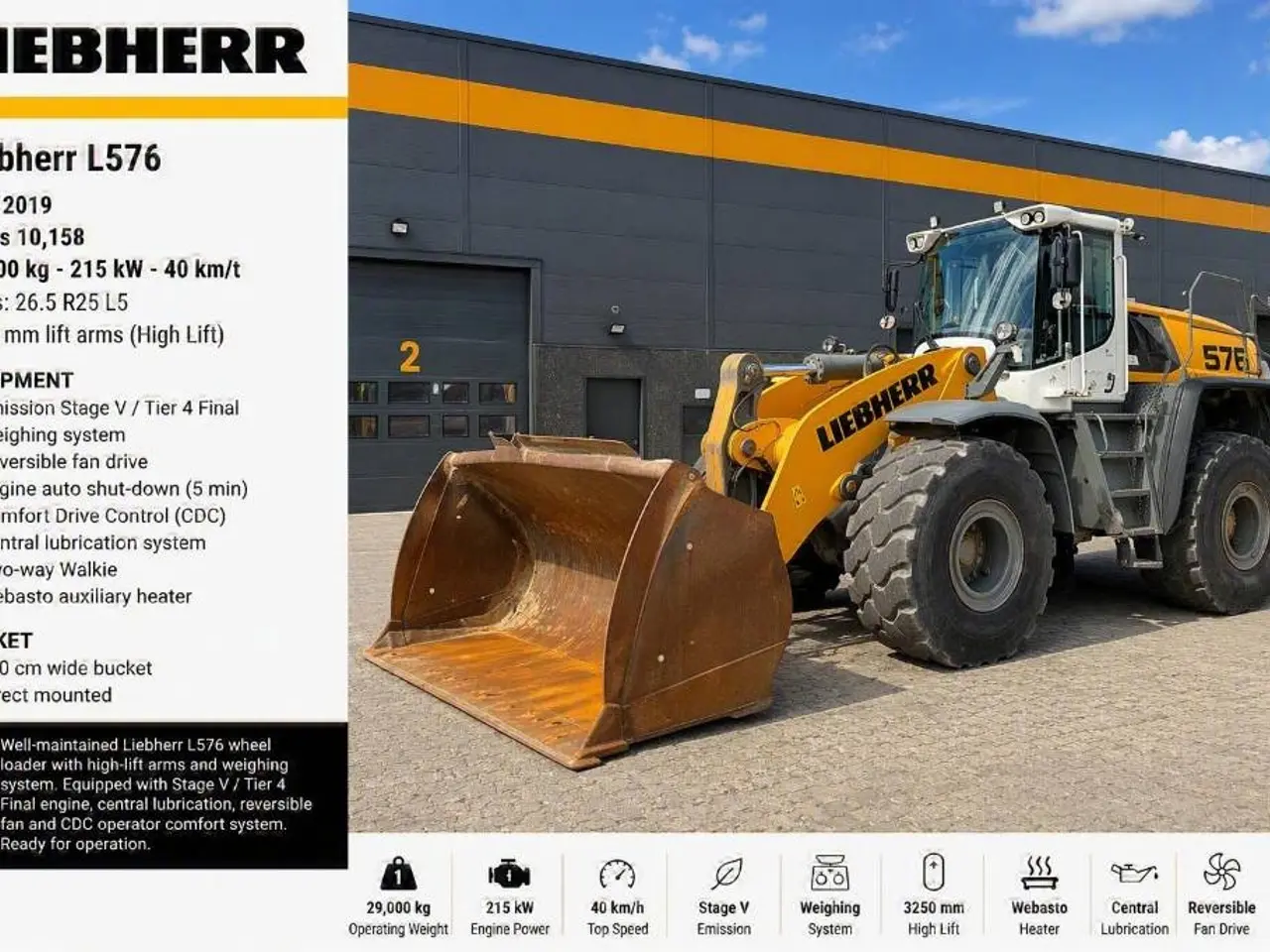 Billede 1 - Liebherr L 576