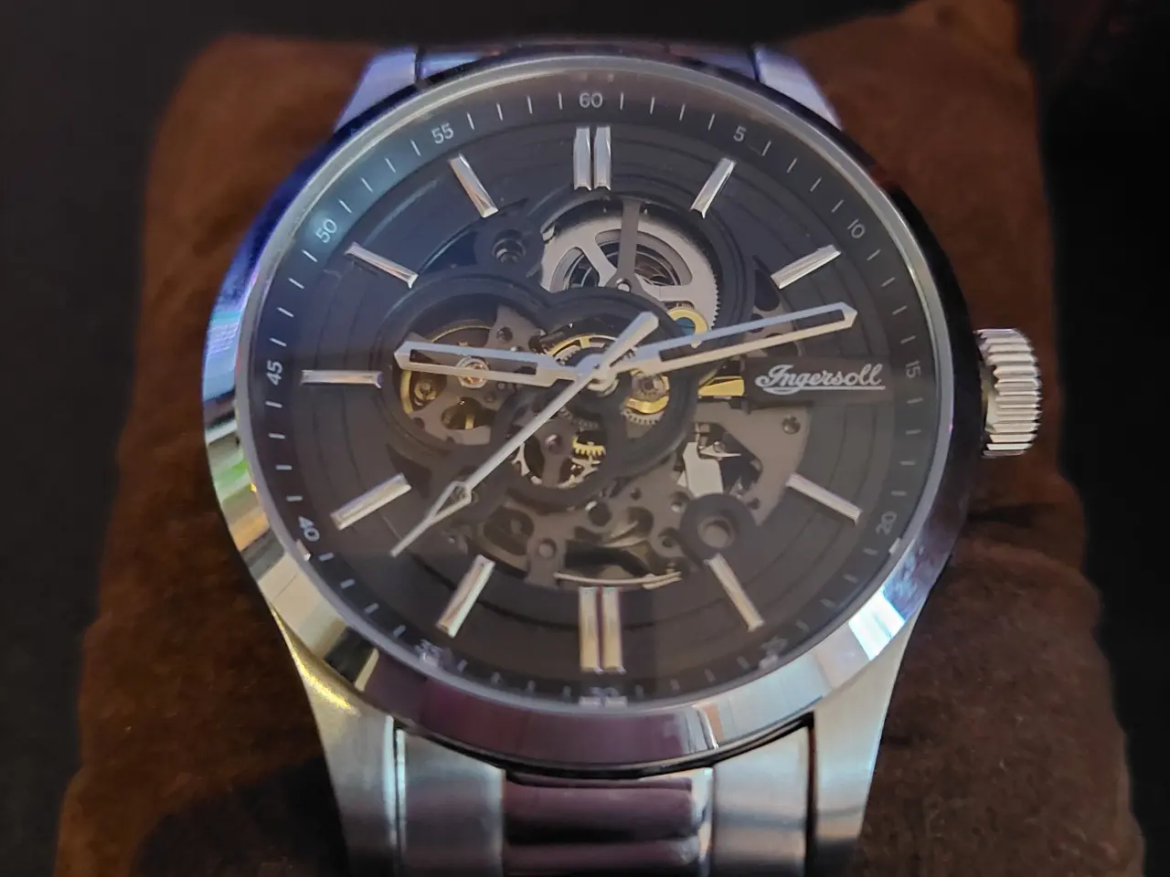Billede 2 - Ingersoll the armstrong sort stål ø46mm