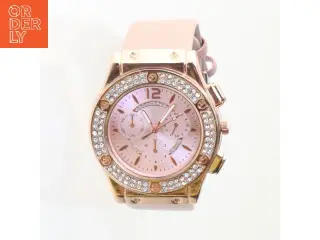 Ur og armbåndssæt (str. ur ø 4,5 cm, armbånd ø 9 cm)