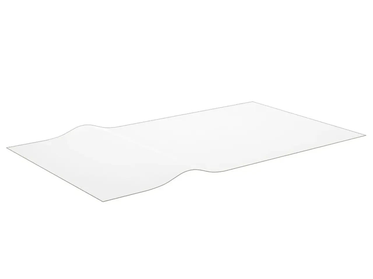 Billede 4 - Bordbeskytter transparent 180 x 90 cm 1,6 mm