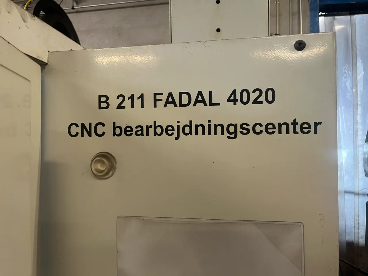 Billede 1 - Cnc fræser fadal 4020 vmc 