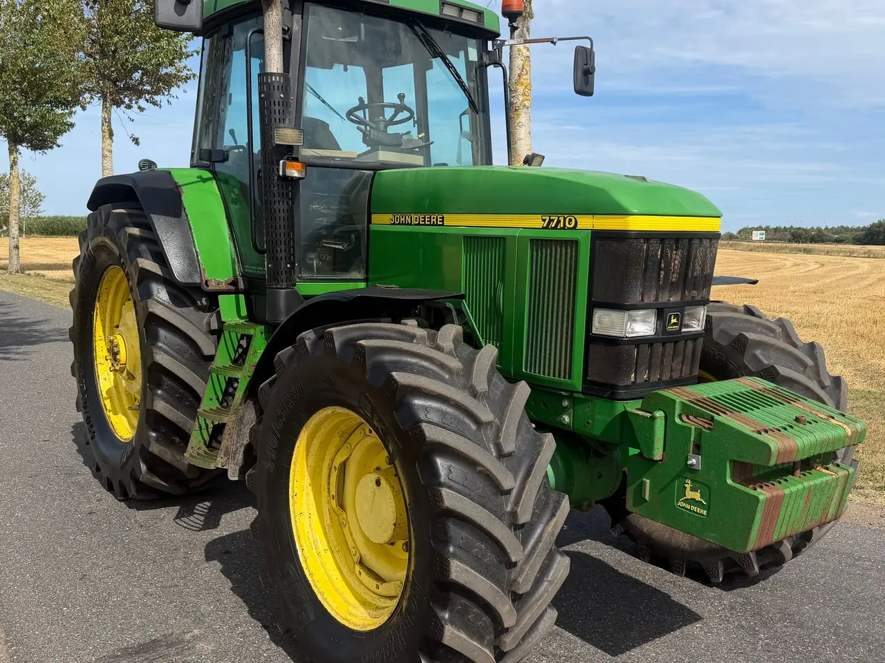 Billede 3 - John Deere 7710 God gammel traktor, kører bedre end mange af de nye
