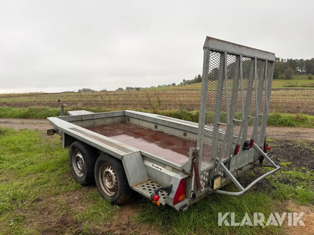Billede 3 - Trailer Brenderup MT 3080 med rampe
