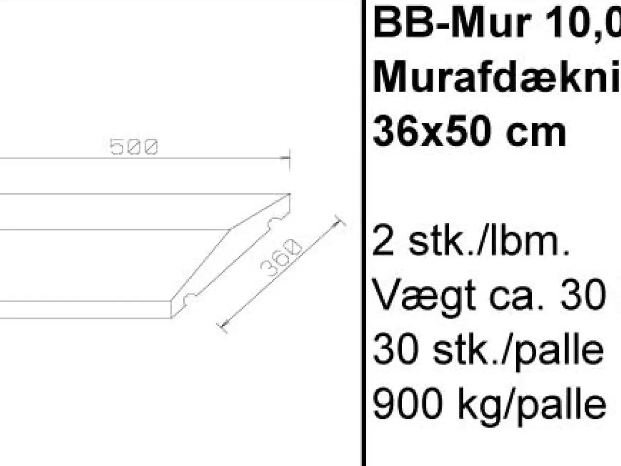 Billede 3 - Murafdækning BB-10 KØBES