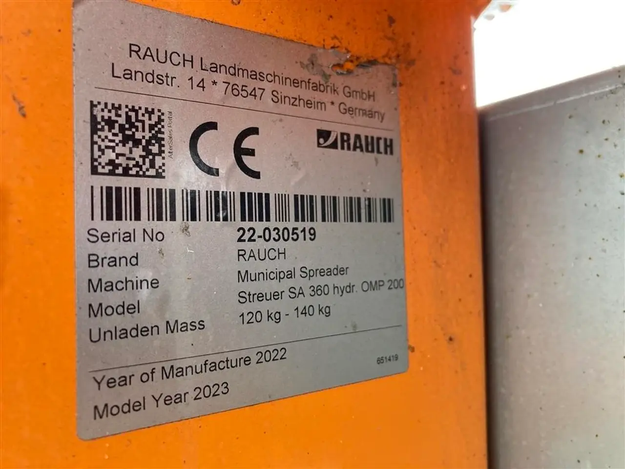 Billede 4 - Rauch SA 360 H OMP 200