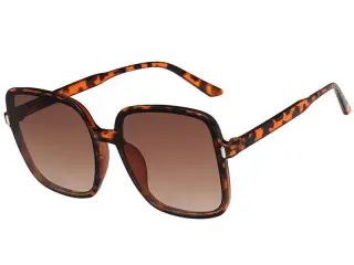 Solbrille.m.Leopard mønster.UV-400-Uni sex