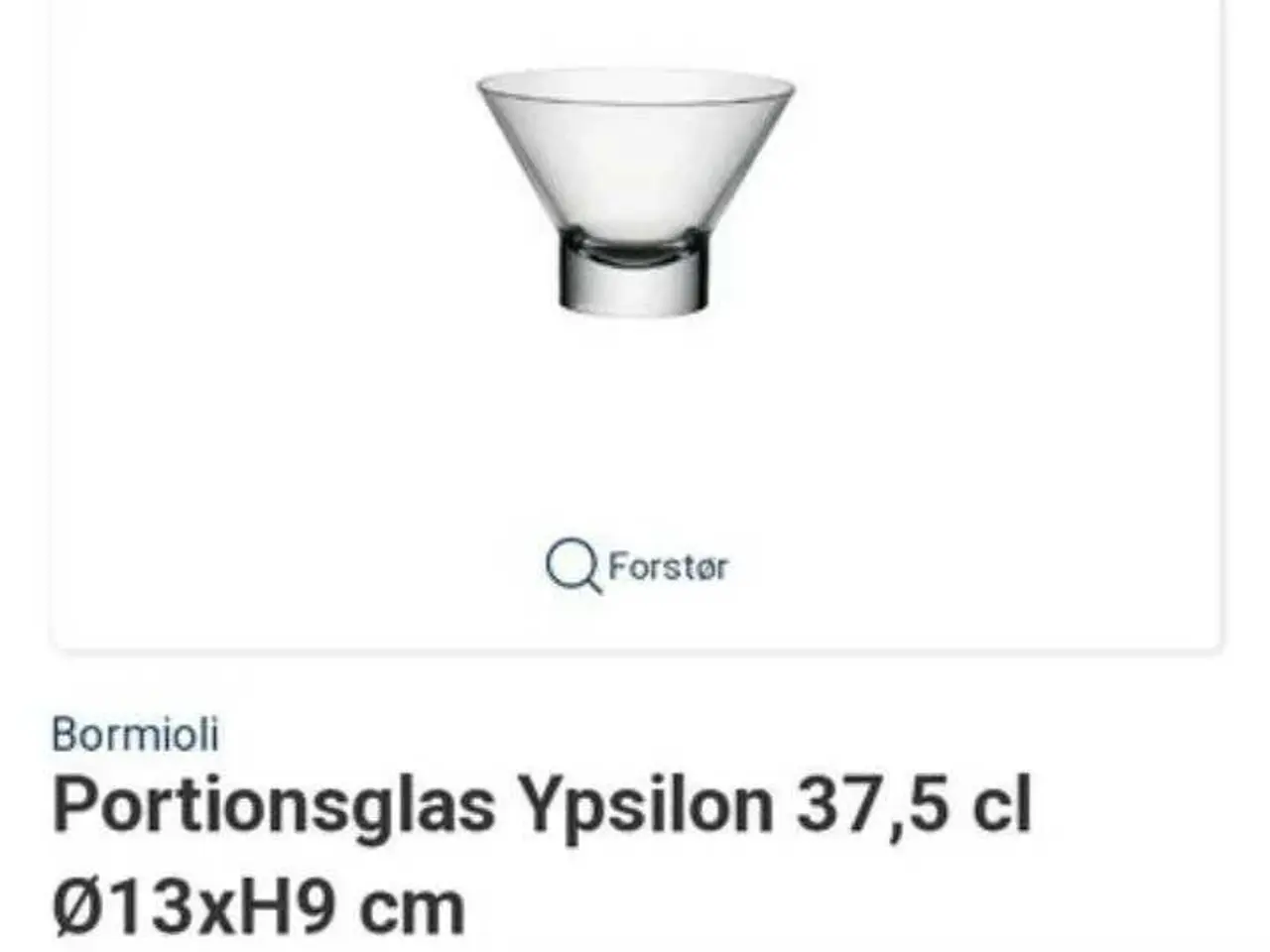 Billede 2 - Bormioli Rocco glas