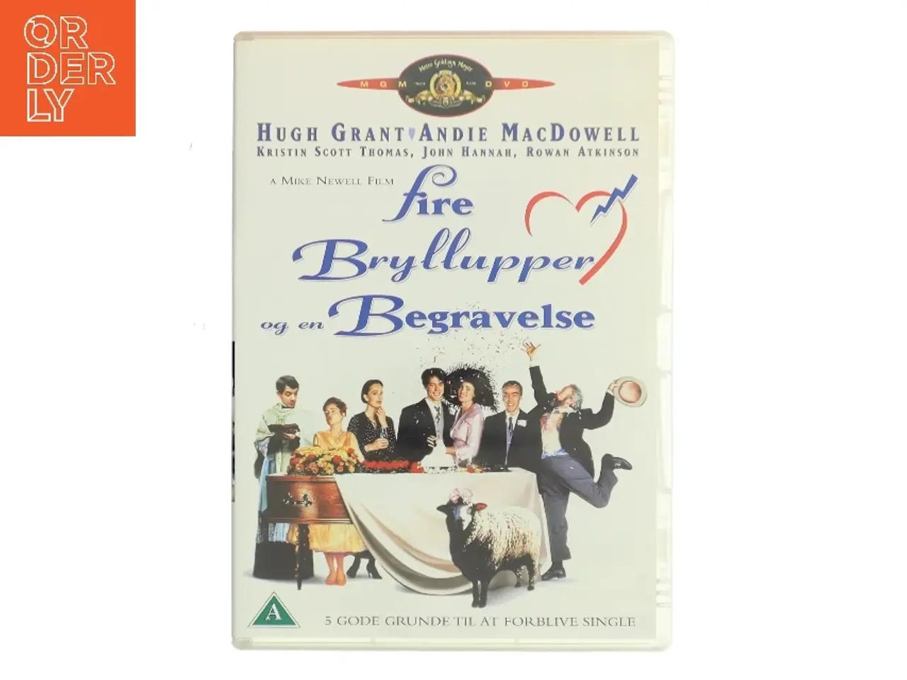 Billede 1 - fire bryllupper og en begravelse med Hugh Grant (DVD)