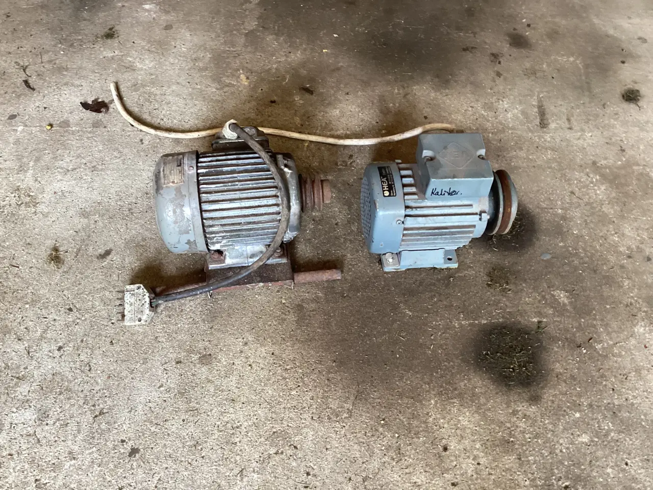 Billede 1 - El motorer 1/2 og 1/4 hk. 380 w
