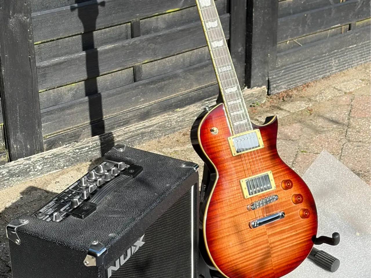 Billede 3 - 🎸 ESP LTD EC-256FM + NUX Mighty 30SE – komplet gu