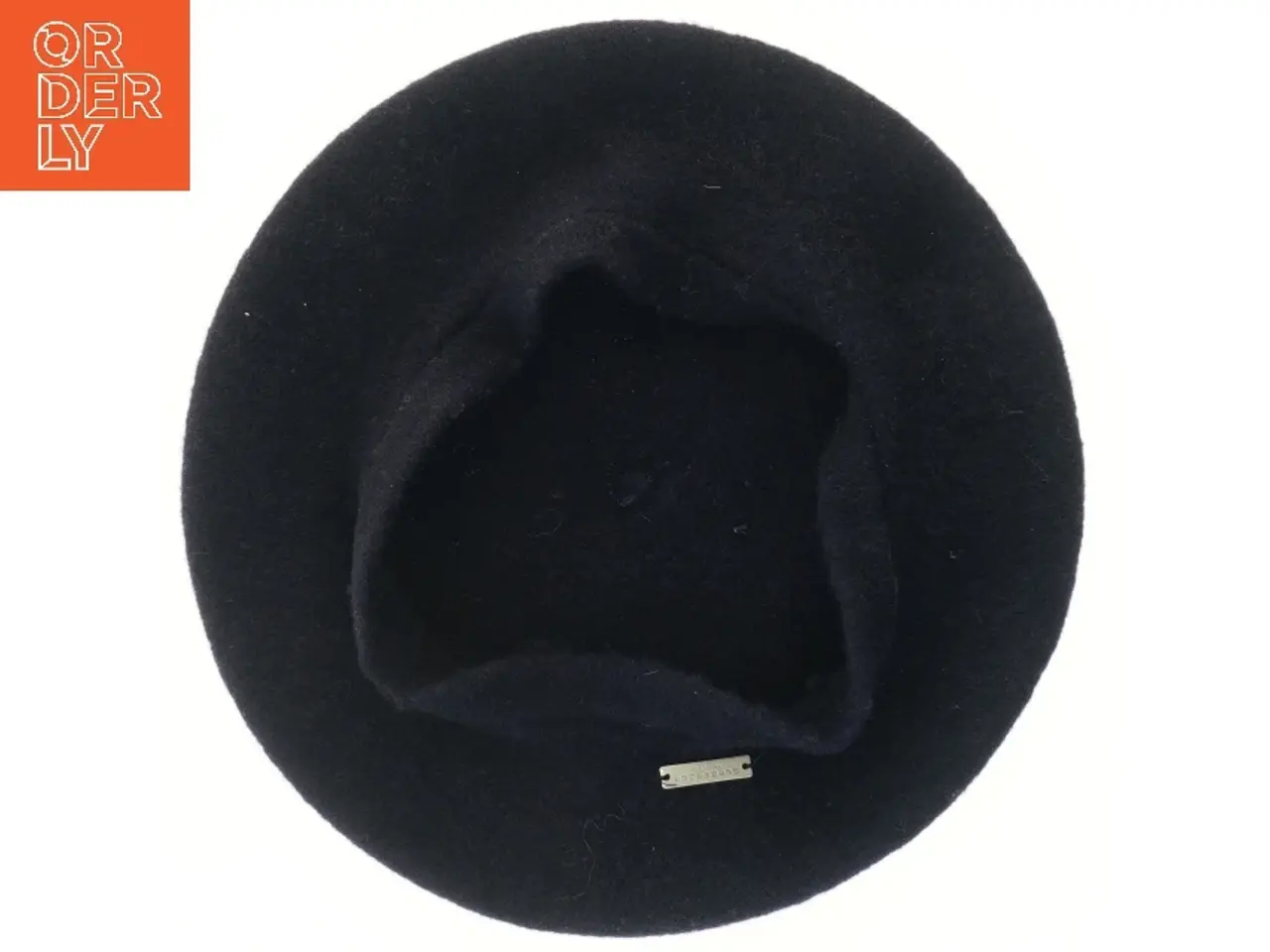 Billede 2 - Sort beret fra Seeberger (str. Ø 27 cm)
