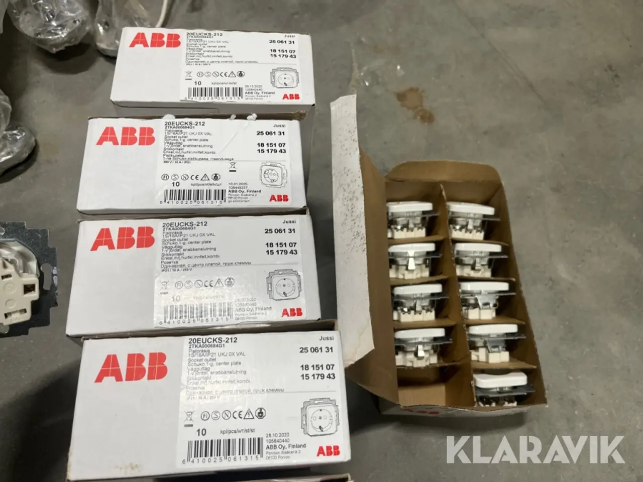 Billede 5 - Stikkontakter ABB 20EUCKS-212 50styk