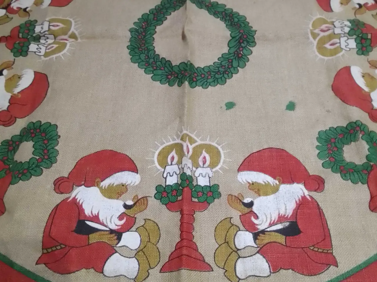 Billede 3 - Daells varehus juletræs tæpper, retro, vintage
