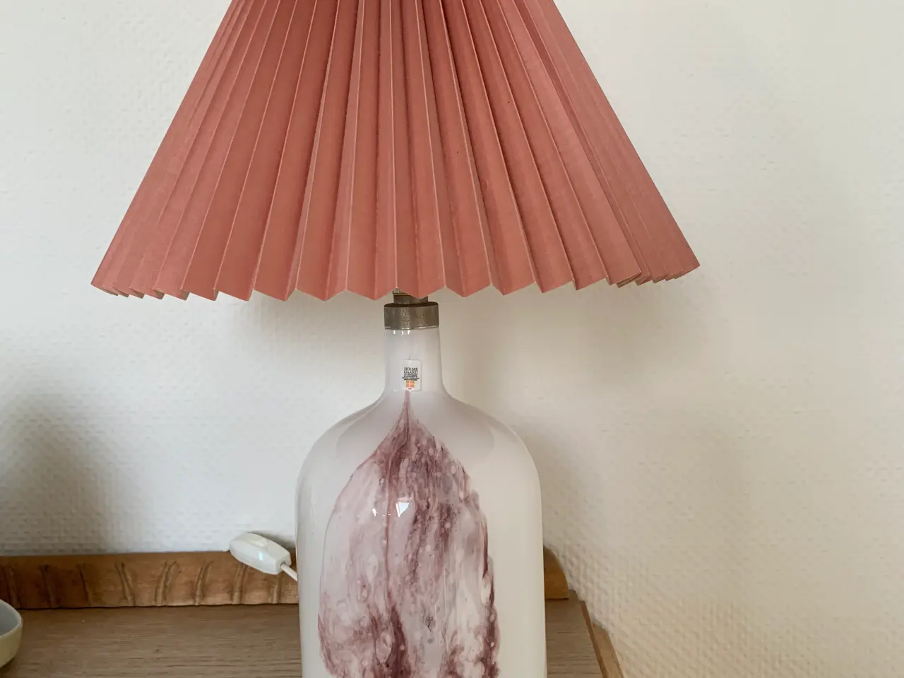 Billede 2 - Bordlampe Holmegaard