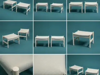 Klassisk Spøttrup skammel / taburet – Dansk design