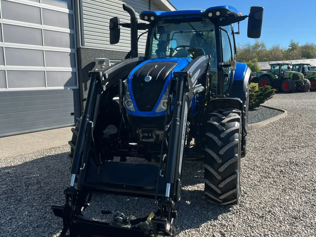 Billede 9 - New Holland T6.145 AC Med frontlæsser