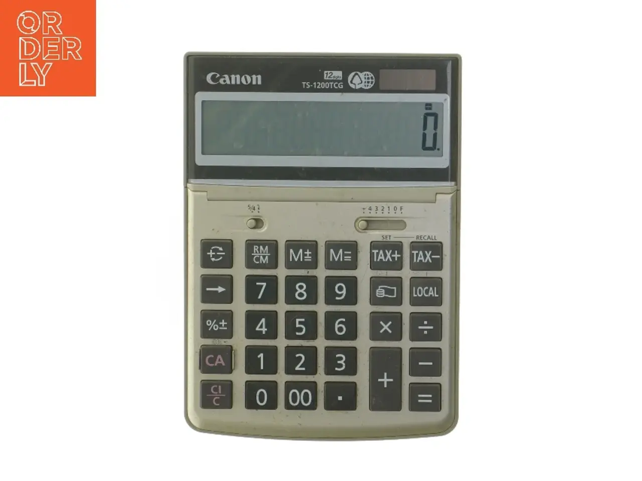 Billede 1 - Canon bordlommeregner fra Canon (str. 18x13 cm)