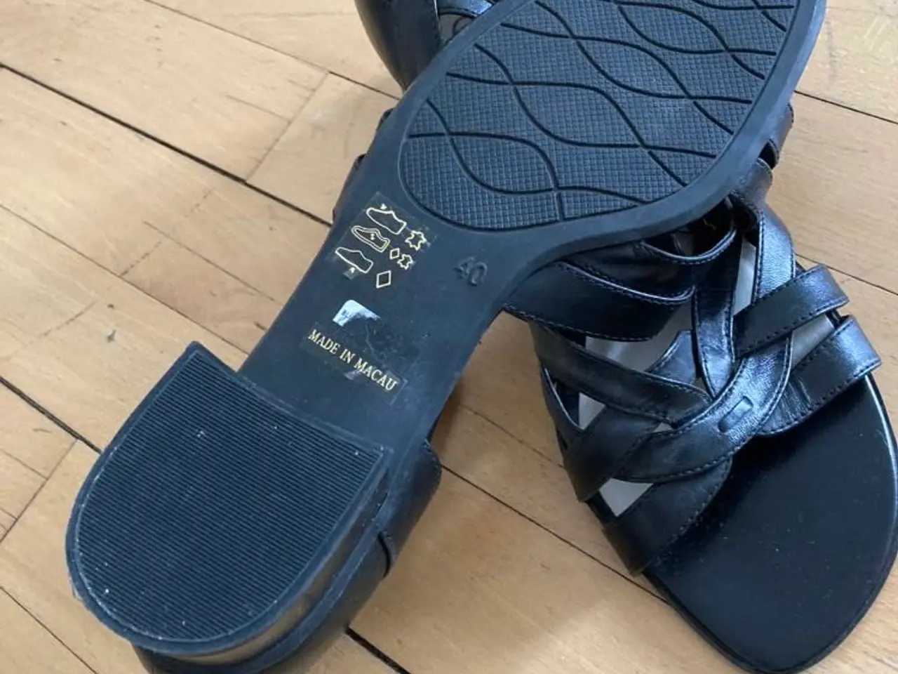 Billede 6 - Sort dame sandaler 