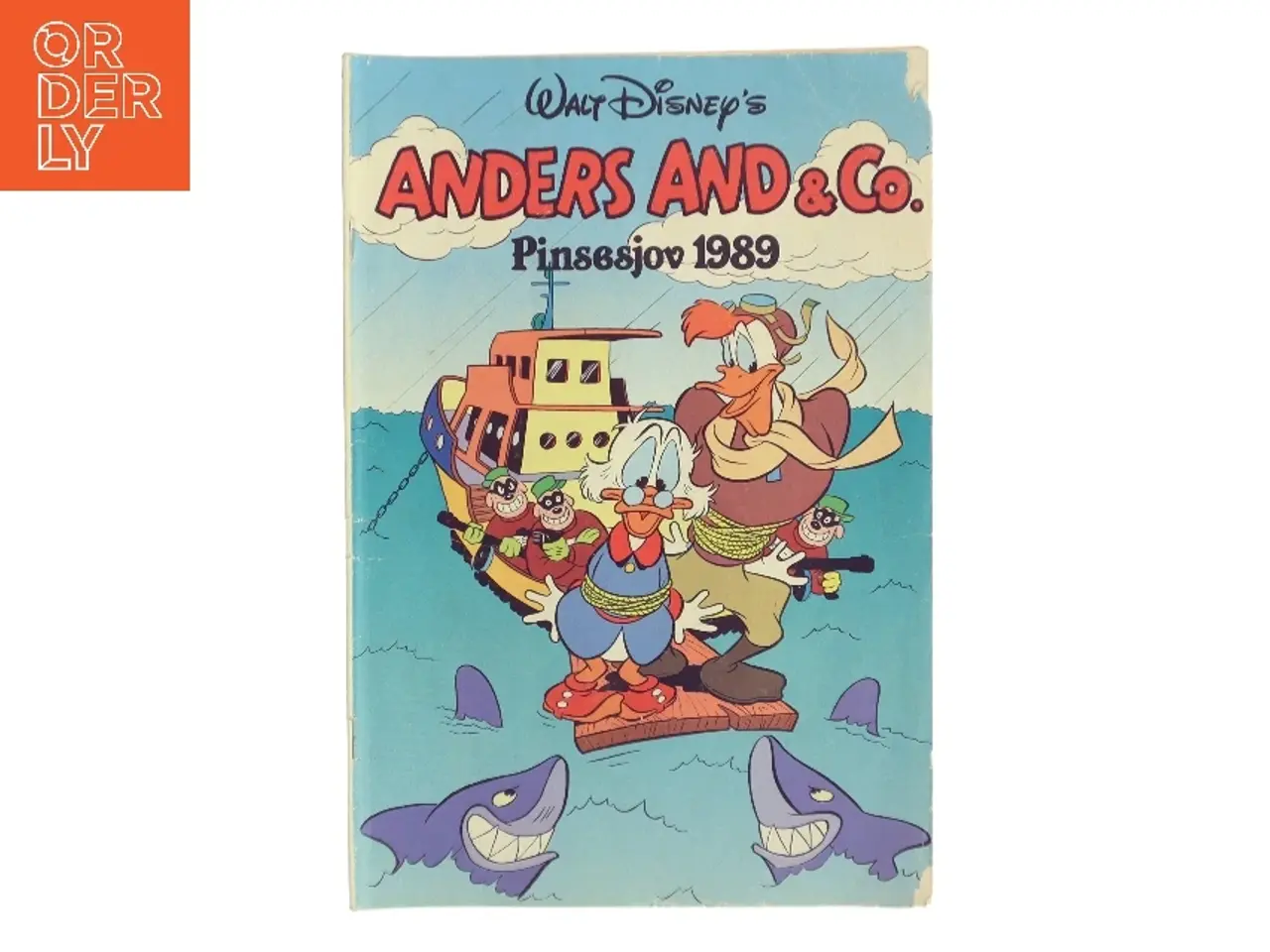 Billede 1 - Walt Disney's Anders And & Co. Pinsesjov 1989 (Bog)
