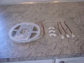 LED lysbånd, 24- 28 volt varmhvid