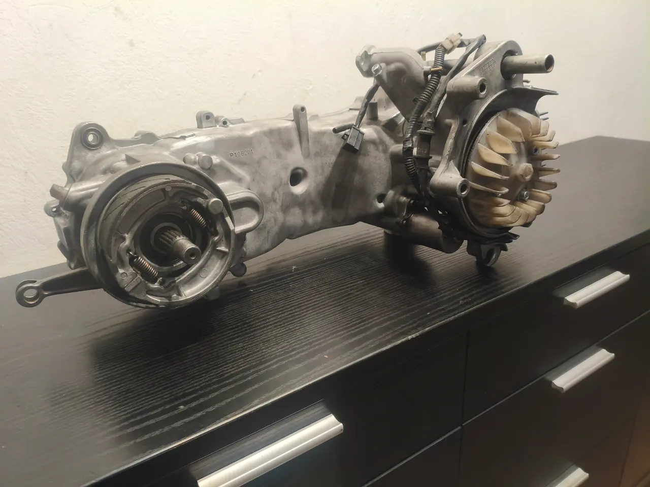 Billede 8 - Nyrenoveret standard 50cc PGO-motor – sandblæst