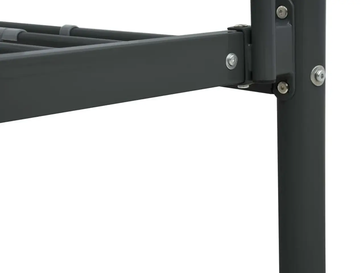 Billede 6 - Køjeseng i metal - sengestel 140 × 200 / 90 × 200 cm, sort
