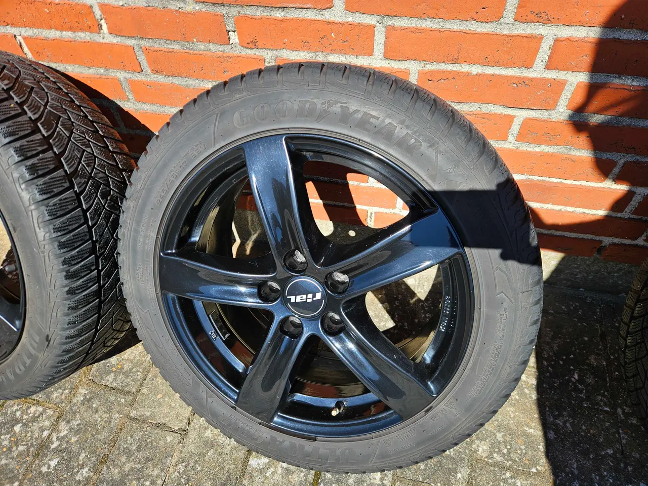 Billede 4 - VAG 5x112 alufælge med vinterdæk 