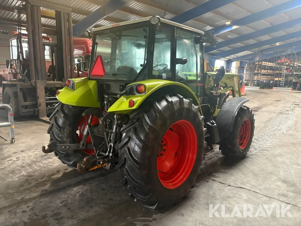 Billede 5 - Traktor Claas 340 Axos med frontlæsser