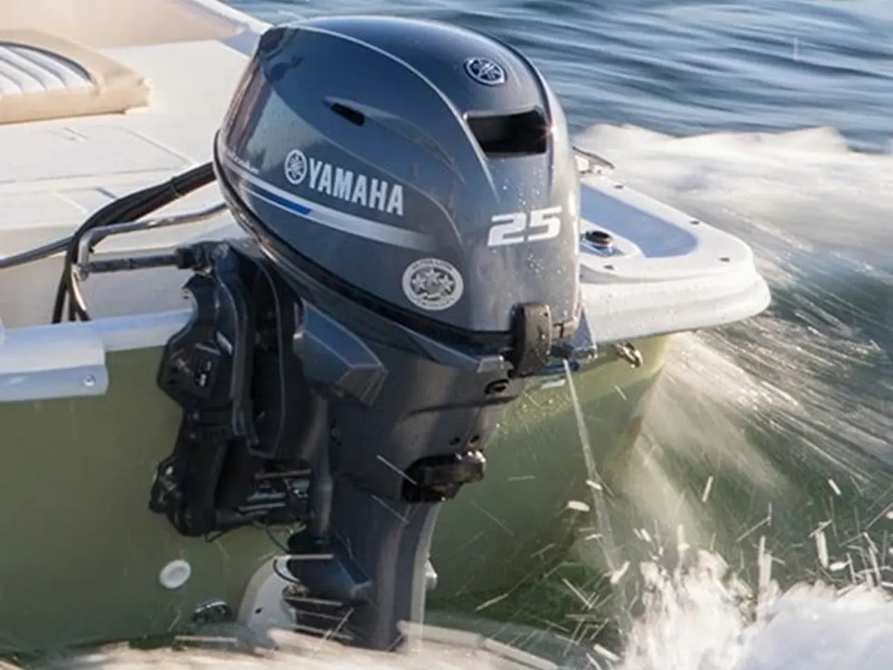 Billede 1 - Yamaha 25 HK - Fjernbetjening, Elektrisk, Powertrim