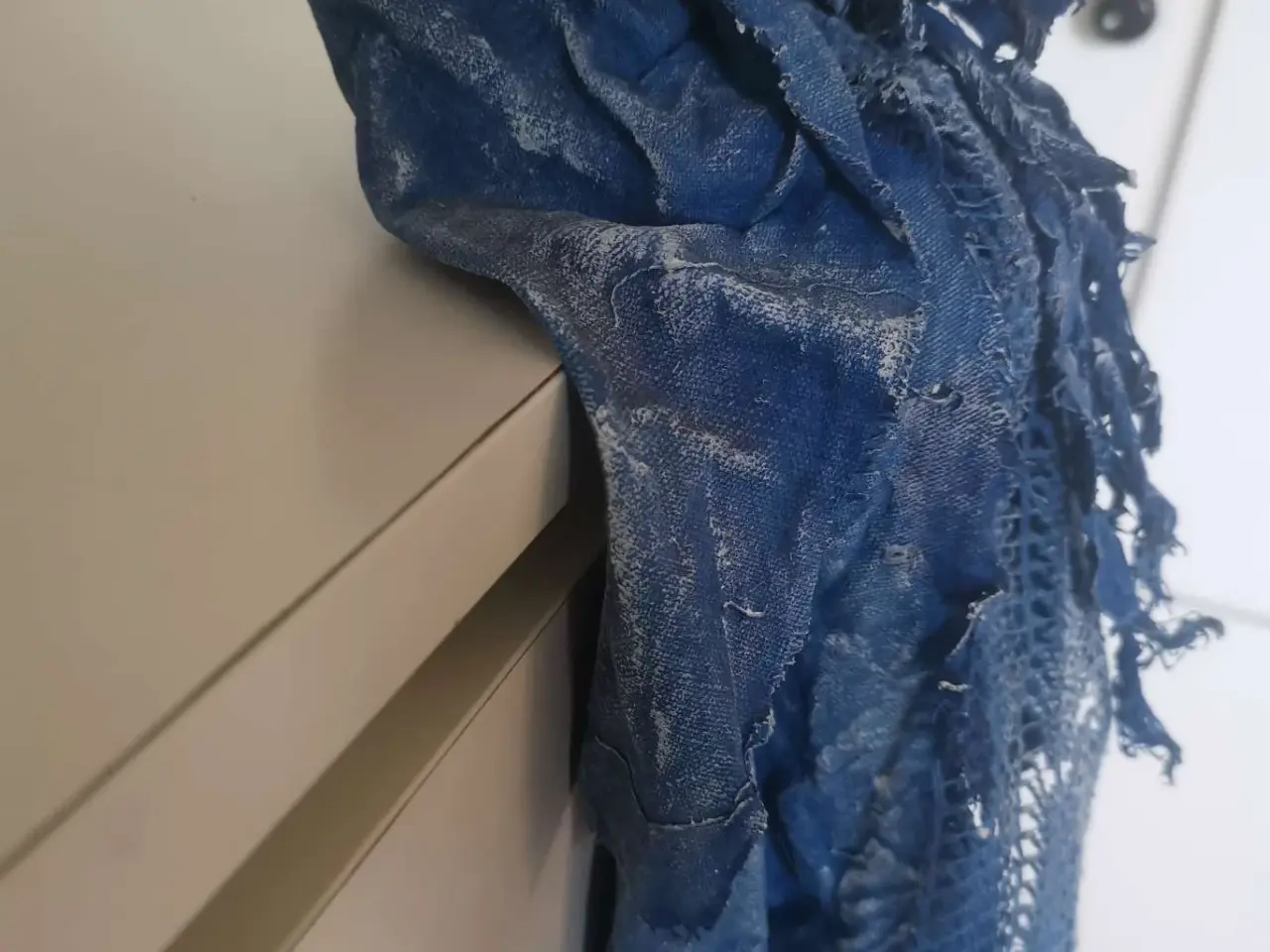 Billede 14 - 💙 Blå Engel – Håndlavet Kunstværk 🕊️