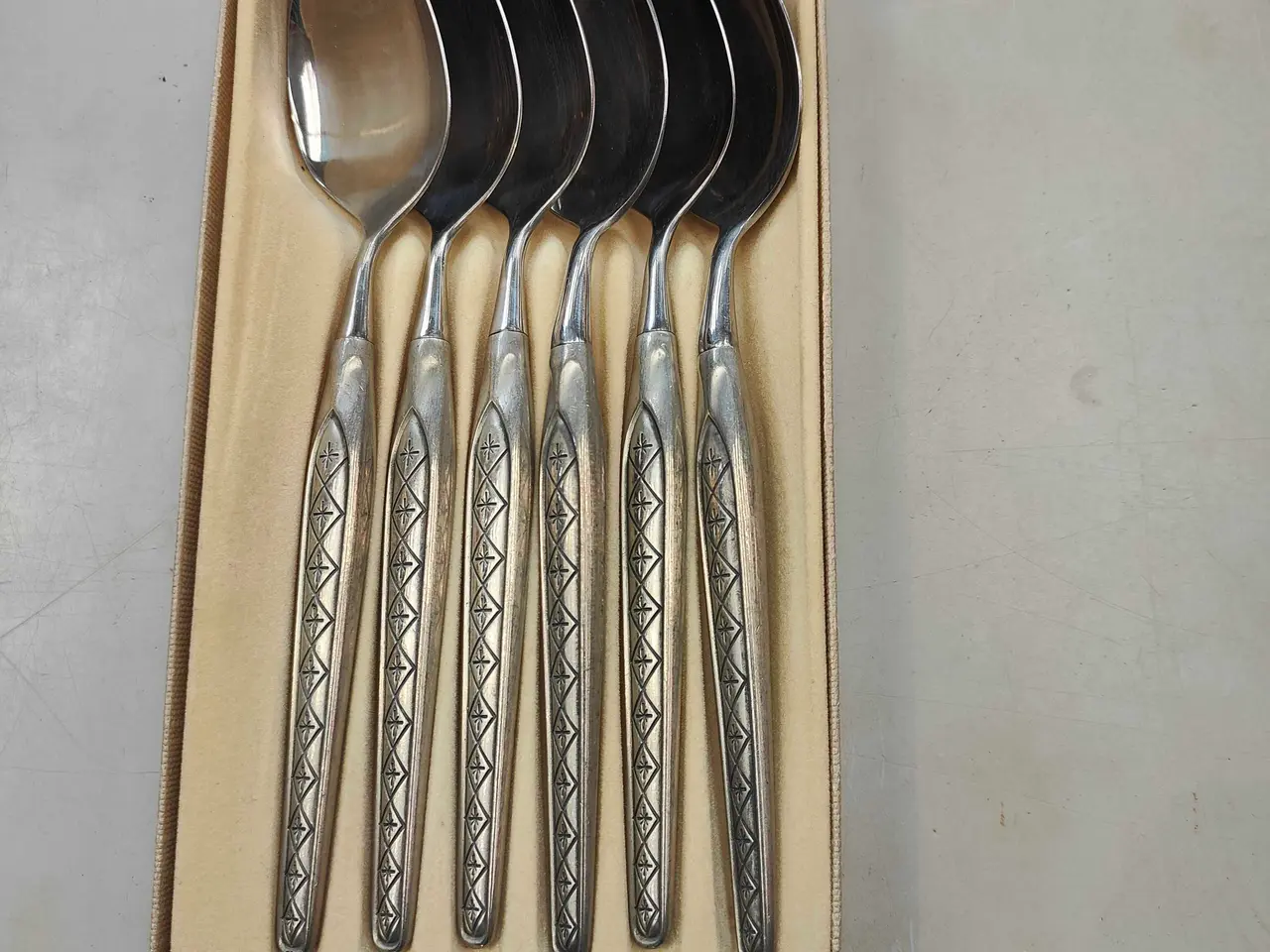 Billede 9 - Norway Pewter H.S. bestiksæt i 42 dele