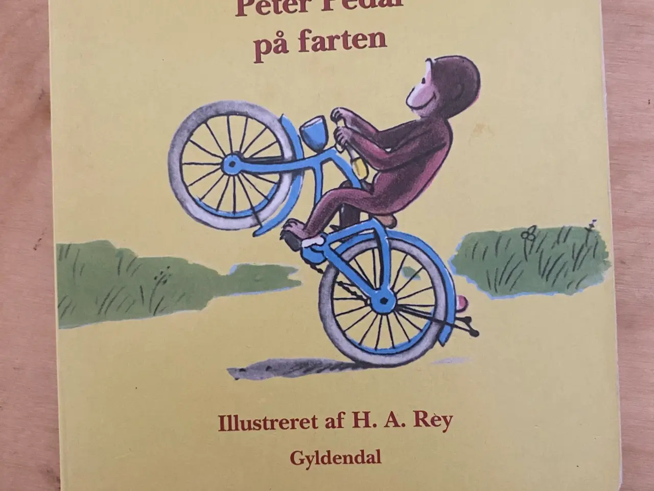 Billede 1 - Peter pedal på farten papbog børnebog