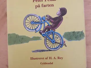 Peter pedal på farten papbog børnebog