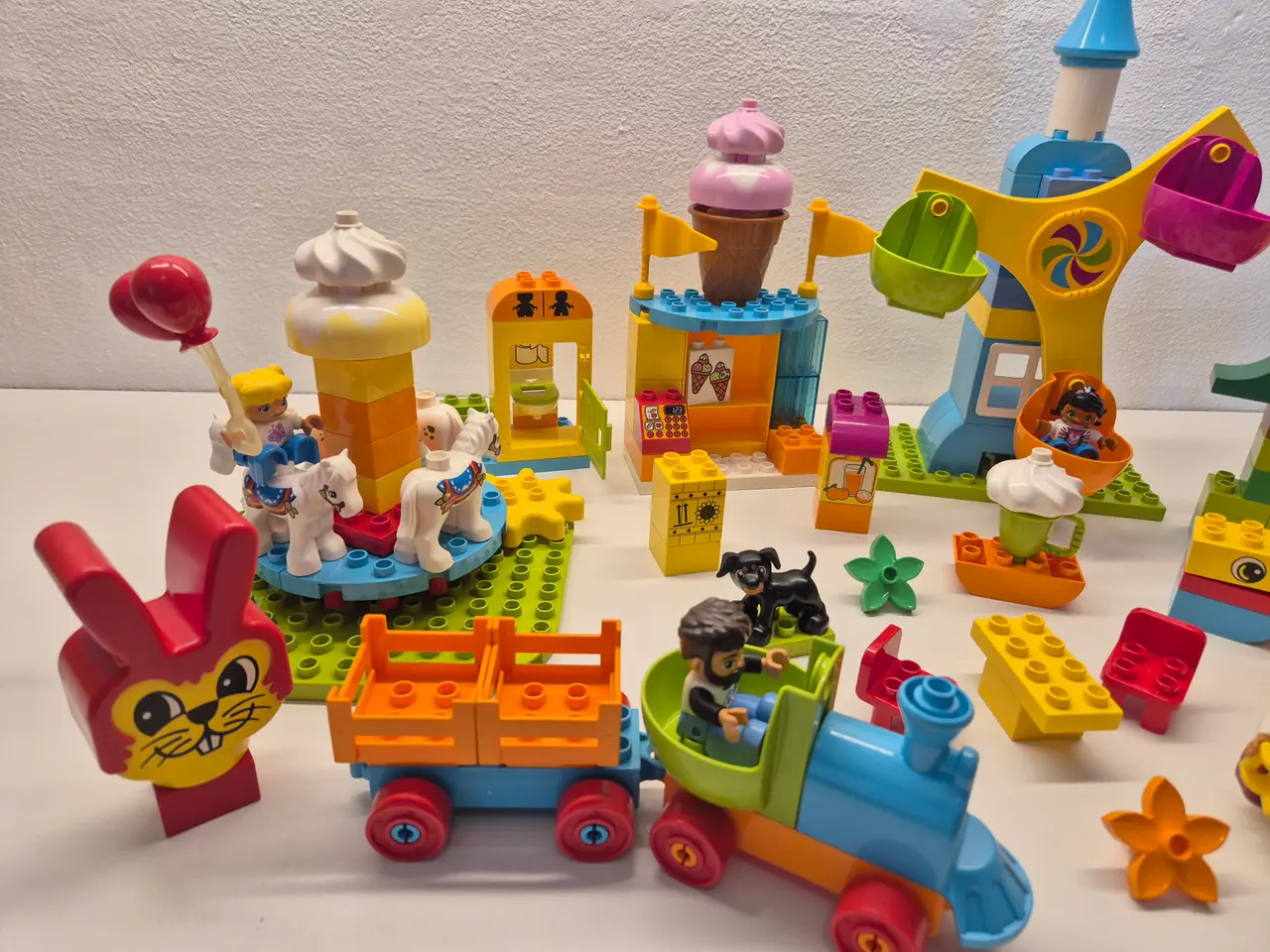 Billede 2 - Duplo Stor Forlystelsespark med Pariserhjul, Karru