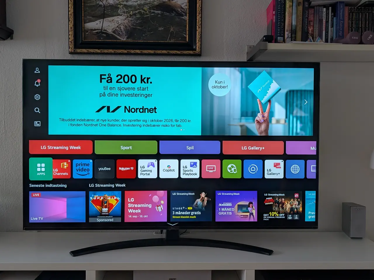 Billede 3 - LG smartfjernsyn, 55", 4k, UHD