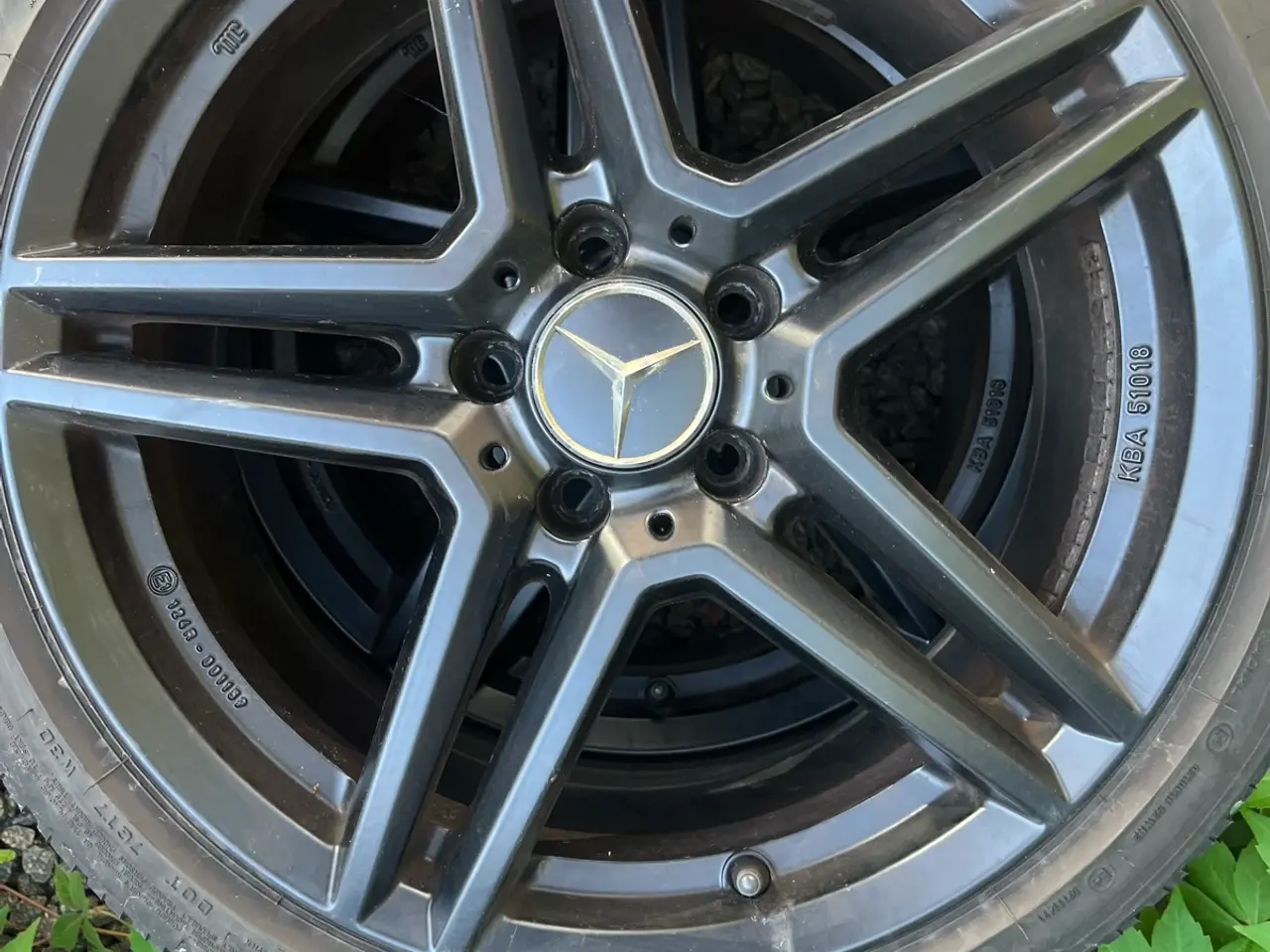 Billede 2 - Flotte Mercedes fælge