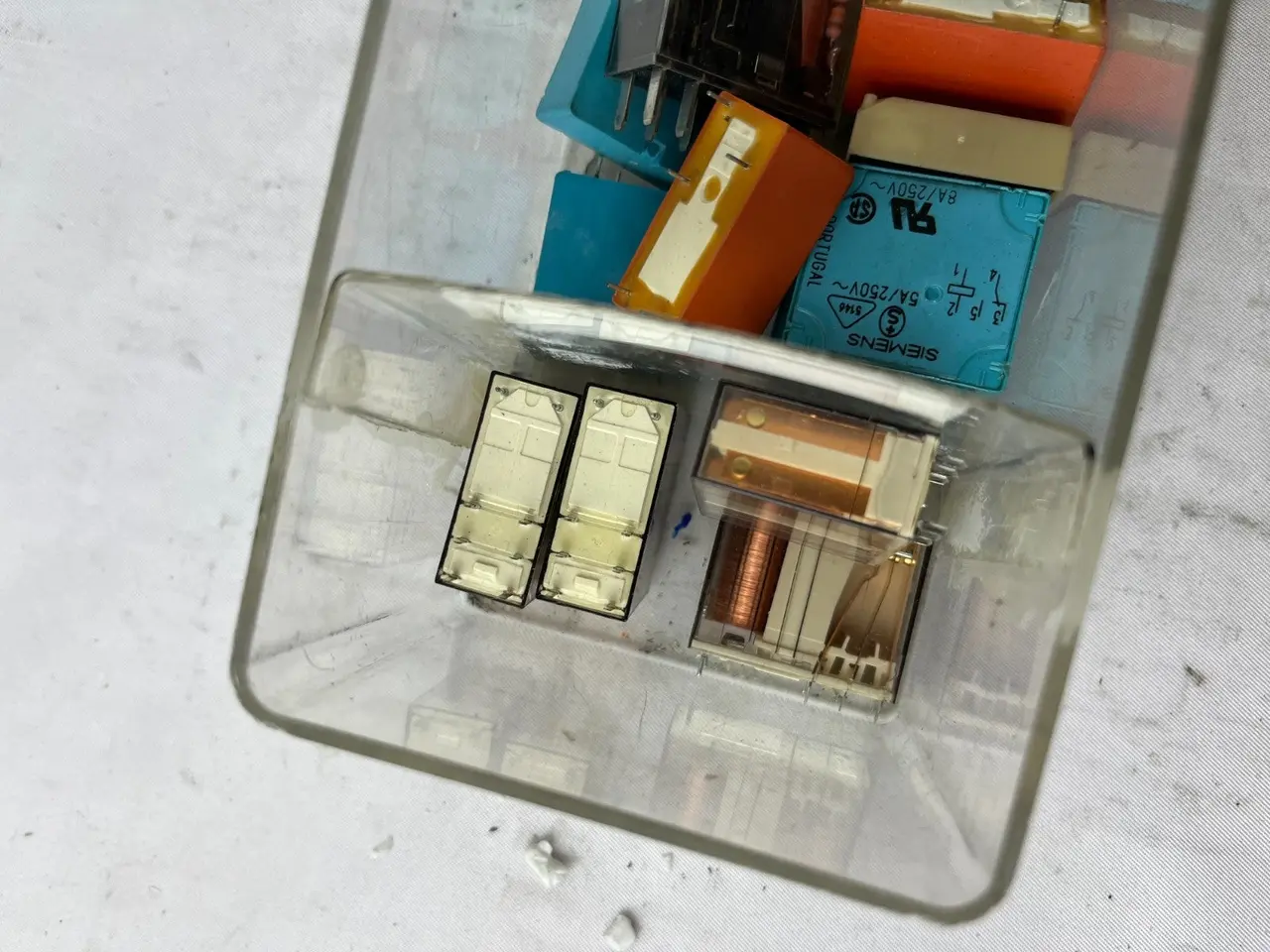 Billede 12 - relæ parti Schrack Siemens Finder Tyco 24V Control