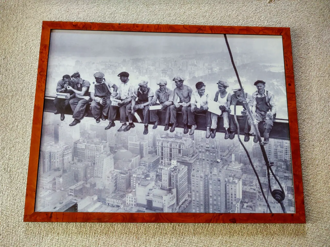 Billede 3 - Lunch atop a skys crapper i New York