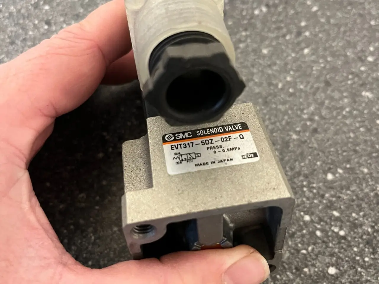 Billede 2 - SMC EVT317-5DZ-02F-Q Pneumatic magnetventil 24VDC,