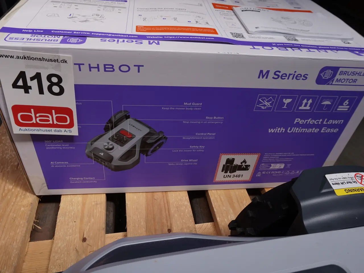 Billede 7 - Anthbot M5 Lidar robotplæneklipper 500M2