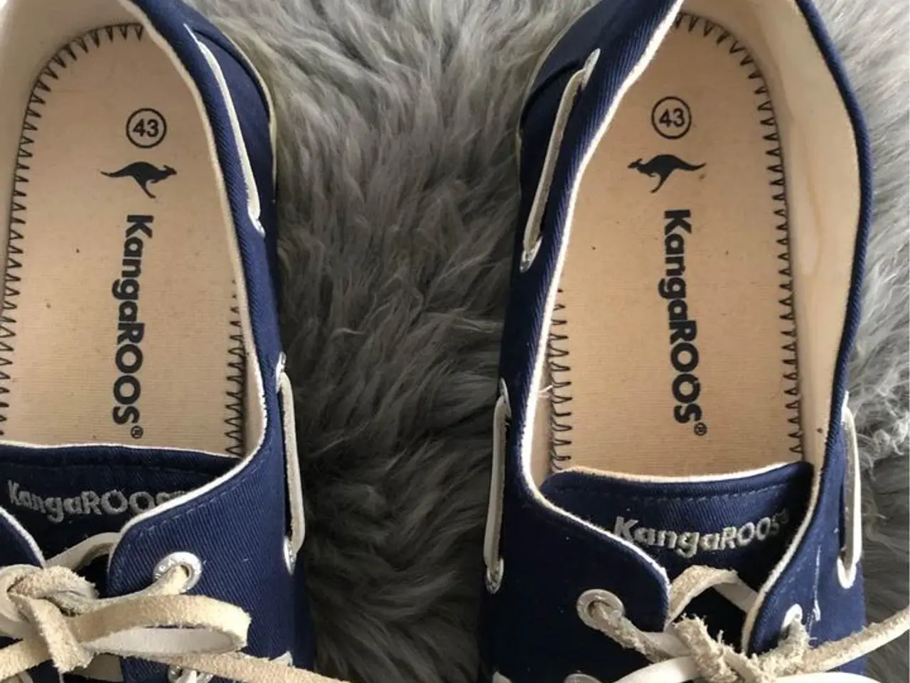Billede 2 - Kangaroos lærredssko - Str. 43