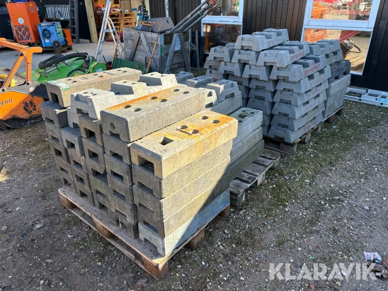Billede 1 - Byggehegns fødder 4 paller