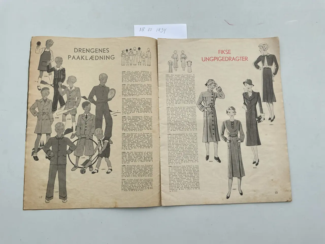 Billede 13 - NORDISK MØNSTER-TIDENDE 1928-1934