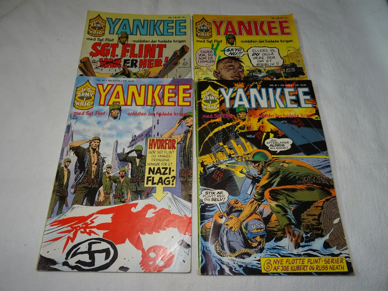 Billede 1 - 4yankee m Sgt Flint 15 kr stk