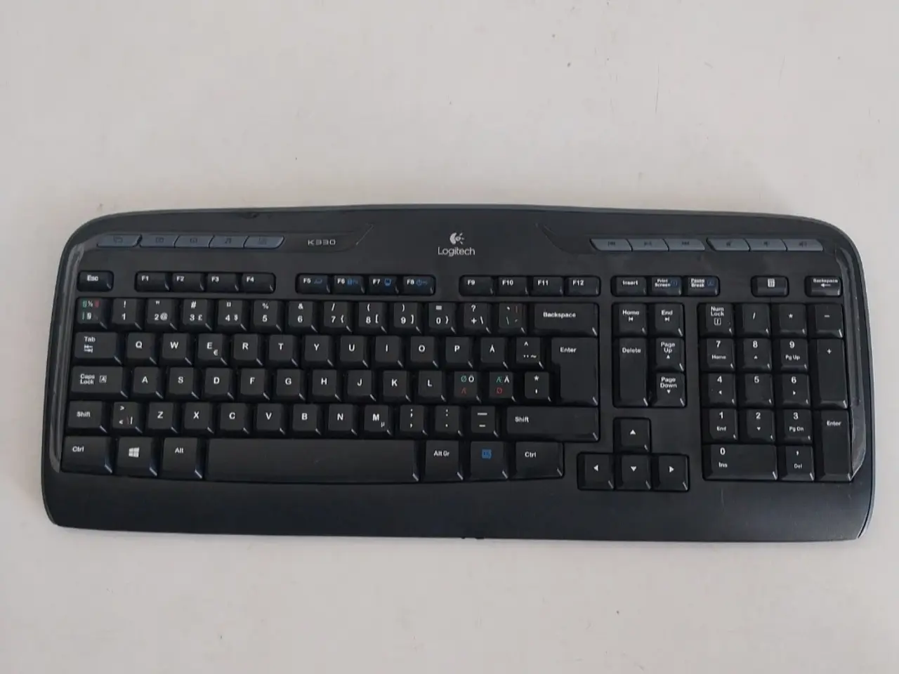 Billede 10 - Logitech K330 trådløst tastatur