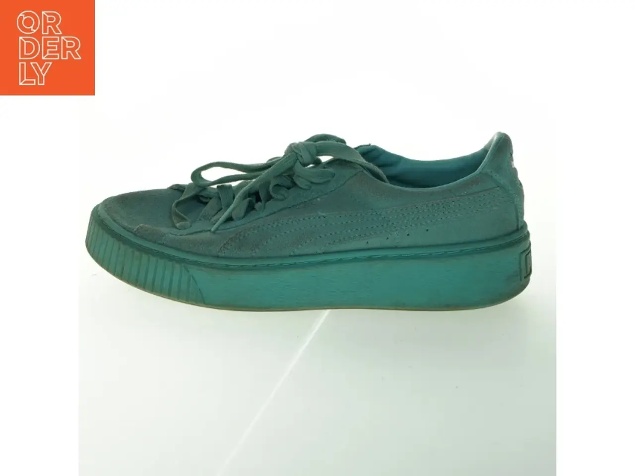Billede 1 - Brugte turkis sneakers fra Puma (str. 38)