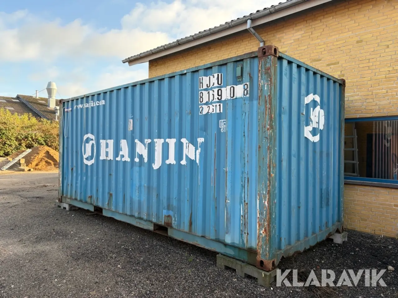Billede 3 - Container isoleret Hanjin shipping KB20-DC-02 R1